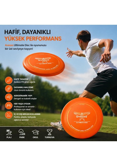 Avessa Frz-100 Frizbi Turuncu 27,5 Cm