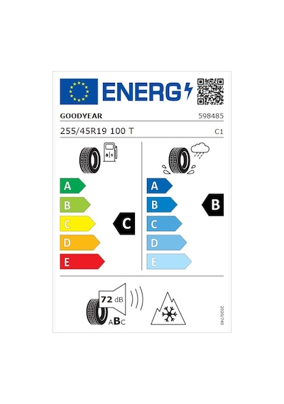 Goodyear 255/45R19 100T M+S 3Pmsf Fp Vector 4Seasons Gen-3 Dört Mevsim Lastiği 2025