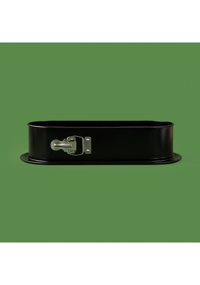 Kaufmannn Classic Kelepçeli Baton Kek Kalıbı - Siyah - 34x12 Cm Renkli
