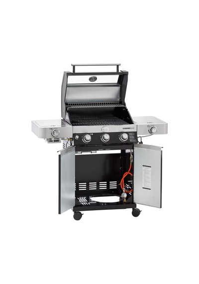 Rösle Videro G3-s Vario Gazlı Barbekü İstasyonu Siyah 25530