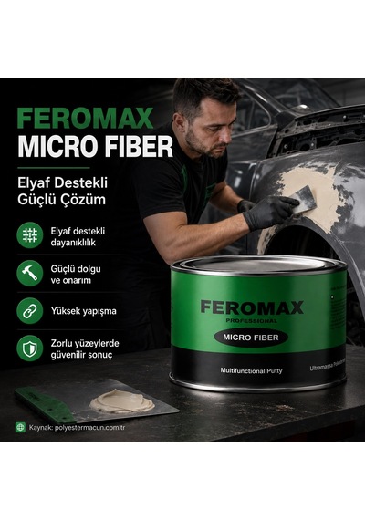 Feromax Polyester Fiber Macun 2,7 Kg