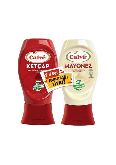 Ketcap 610 Gr. Acı + Mayonez 540 Gr.