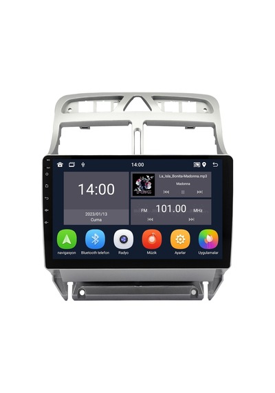 Peugeot 307 Android Multimedya Sistemi 2001-2008 Crv-4424xd