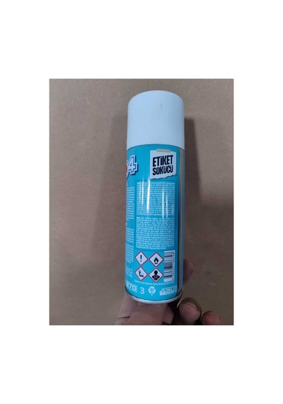 200 Ml Etiket Sökücü Mastik Yapışkan Artığı Sökücü Sprey Cam Metal Ahşap Mobilya Zemine Uygun