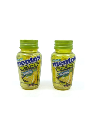 Mentos Sours Şekersiz Tatlandırıcılı C Vitaminli Limon Aromalı Tablet Şekerleme 49gr X 2 Adet 60750734