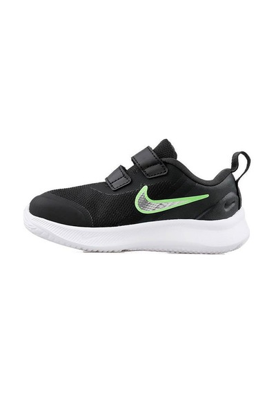 Nike Star Runner 3 Tdv Bebek Koşu Ayakkabısı Da2778-006 Siyah Siyah