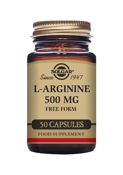 Solgar L-arginine 500 Mg 50 Bitkisel Kapsül Çok Renkli