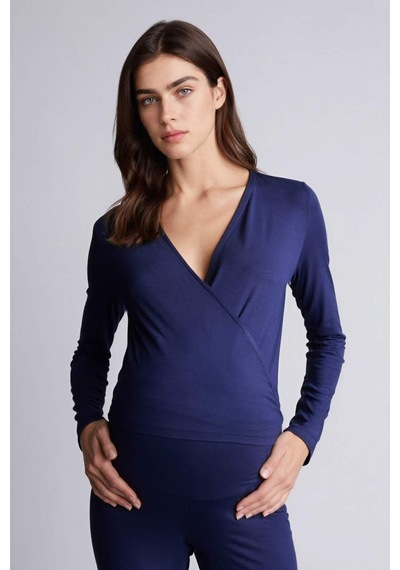 Defacto Regular Fit Uzun Kollu Üst H2271AX26SMNV134