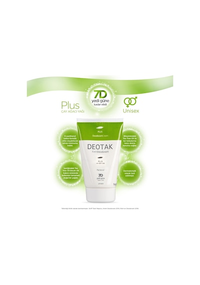 Deotak Krem Deodorant 35ml Plus Çay Ağaçı Yağı 4 Lü Set