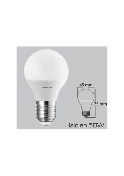 Led Ampul, 7w 50w Eşdeğer, 3000 Kelvin Sarı Işık, E27 Duy, G45, E Enerji, 540 Lümen Diğer