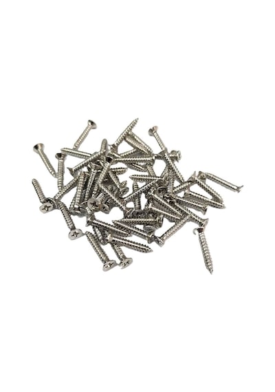 Nikel 1000 Adet Klips Vidası 2,2x13 Mm Yhb - Konik Başlı Kutu, Sandık, Ayak, Askı, Mini Vida 13 MM