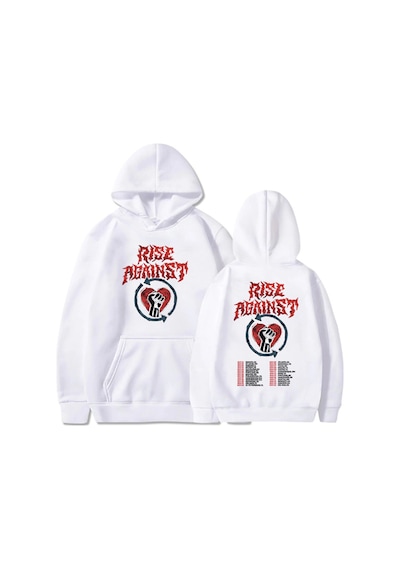 Tarzsokak Beyaz Unisex Tur Lar Moletom Karşı Yükselişi Rahat Hip Hop Streetwear Gr