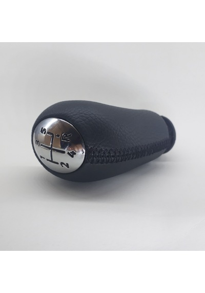 Clio 4 Vites Topuzu (Siyah Deri & Siyah Dikiş)