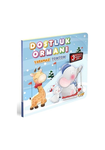 Dostluk Ormanı - Yaramaz Tonton - 3 Boyutlu Hareketli Kitap