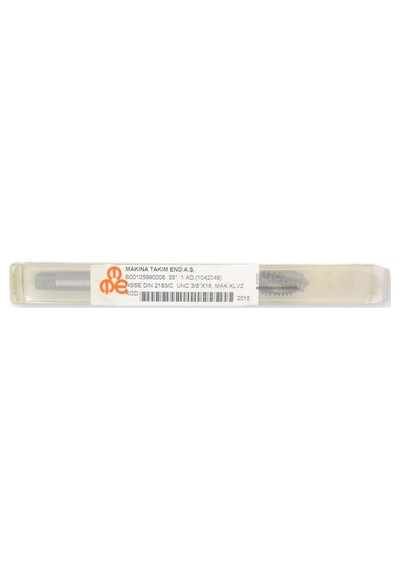 Mte Unc 3/8" Helis Makine Kılavuzu Hsse Dın 2183/c