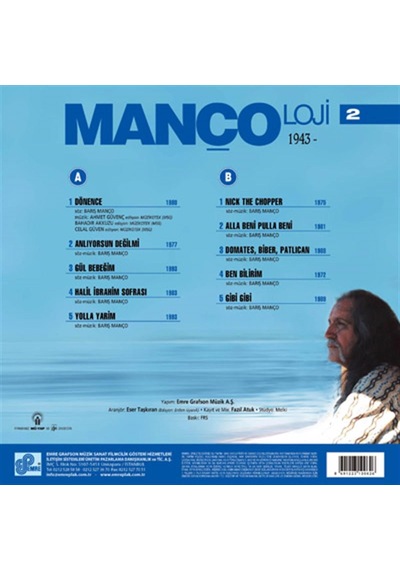 Barış Manço Mançoloji-2 33 Devir Plak