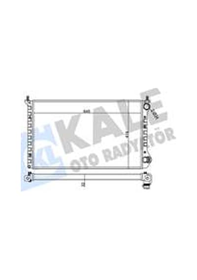 Su Radyatoru Klımasız/mechanıc 643 415x34 Doblo 1,9 D 01-