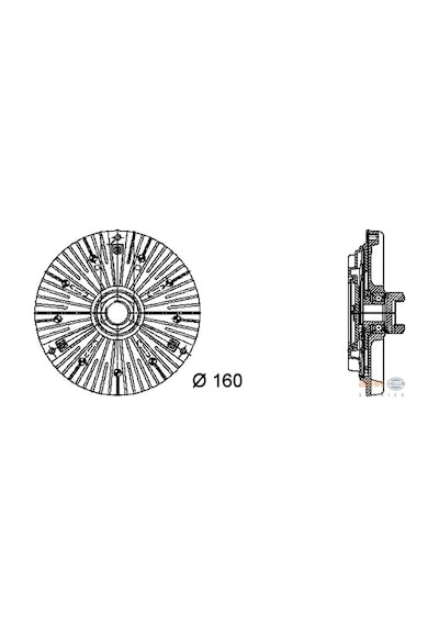 Fanex 2132514 Fan Termıgı Bmw M41 M51 E30 E34 E36 Td Tds 11522245498 -