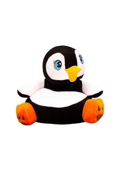 Özgüner Oyuncak Penguen Peluş Oyuncak Çocuk Koltuğu (%100 Yerli)