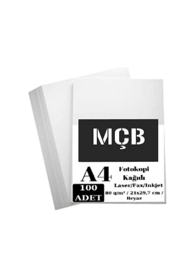 Copierbond A4 Fotokopi Kağıdı 100'lü Paket 90 Gr Kağıt A4