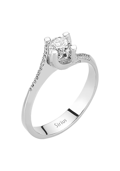 Sirius E Renk 0,19 Karat Pırlanta Tektaş Yüzük 0817R0159