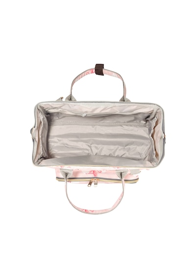 Lal Baby Baggage Bag Flamingo Omuz Askılı Anne Bebek Bakım Çantası Pembe