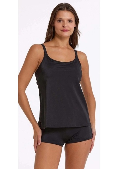 Angbutik Argento 0063-3001 Kadın Tankini Takımı Siyah