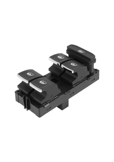 Seat Leon 2013-2020 Uyumlu Ön Sol Kapı Dörtlü Cam Açma Düğmesi Krom Detaylı 5g0959857c