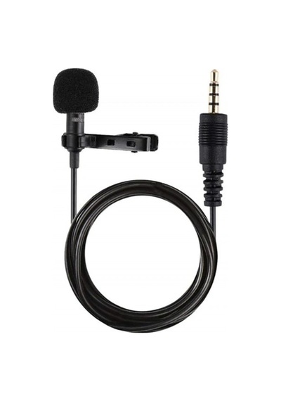 Mey İthalat 3.5mm Jak 1.5 Metre Double Mikrofon - Siyah