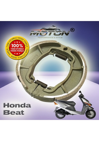 Honda Beat Arka Fren Balatası Kampana Tipi Yüksek Performans