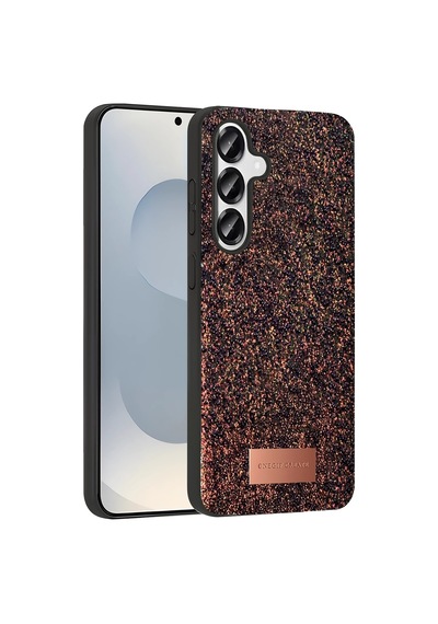 Aklow Akyoleticaret  Galaxy Uyumlu S25 Bright Simli Kapak - Derin Mor