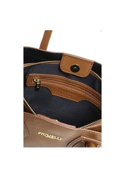 Omuz Çantası Kadın Iva M Piumelli Milano Bag D17 Tobacco Kahverengi