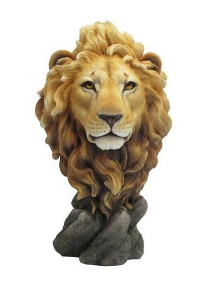 Veronese Koleksiyon Aslan Kafası Figür 20x33cm