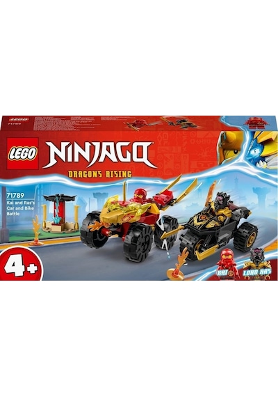 LEGO® Ninjago 71789 Kai Ve Ras'ın Araba Ve Motosiklet Savaşı 103 Parça