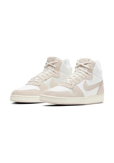 Nike Court Borough Mid Kadın Spor Ayakkabı Krem