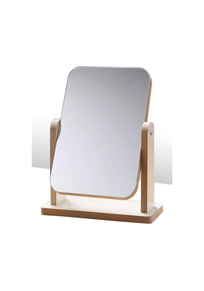 Gaman El Aynası Masa Aynası Makyaj Aynası Ayarlanabilir Kare Makeup Mirror 18Cm