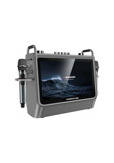 Monster Superstar 800 2 Mikrofonlu 200 W Bluetooth Karaoke Sistem Hoparlörü