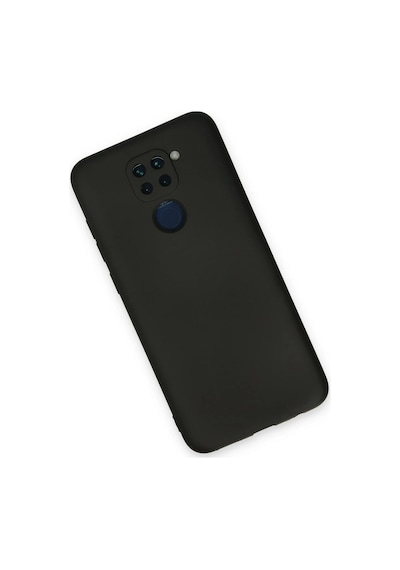 Newface - 422 - Xiaomi Redmi Note 9 Kılıf Nano İçi Kadife Silikon - Cadde101 - - Siyah Sıyah