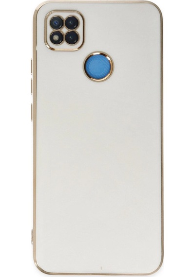 Uryport Xiaomi Redmi 9c Kılıf Volet Silikon - Beyaz Çok Renkli