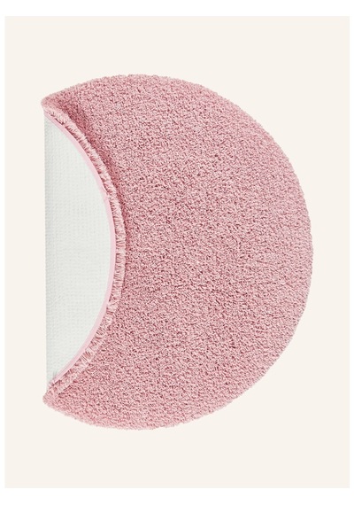 Musa Banyo Paspası 80 Cm, Yuvarlak, Yumuşak, Kaymaz, Hızlı Kuruyan Açık Pembe