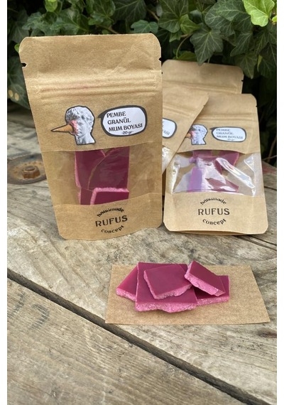 Kokulu Yeşil Yaratıcı Inci Tozu Mum 30 Adet Fitil İle Bırlıkte -250 Gr