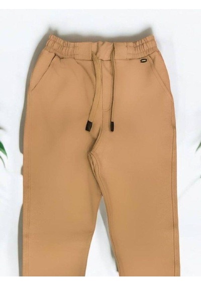 Carinos Erkek Çocuk İnce Şardonlu Pantolon-14690 Camel
