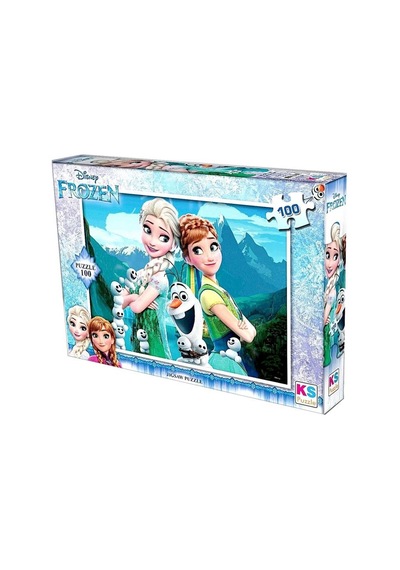 100 Parça Frozen Puzzle