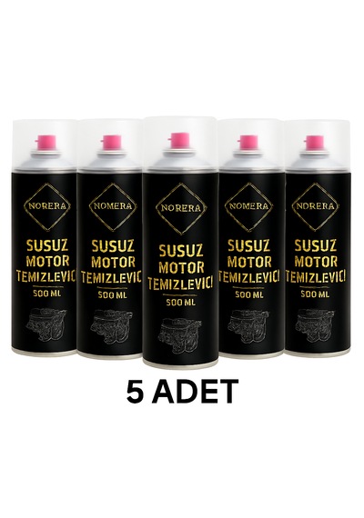 Nobera Susuz Araç Motor Temizleyici 500 Ml 5 Adet Ekonomik Paket