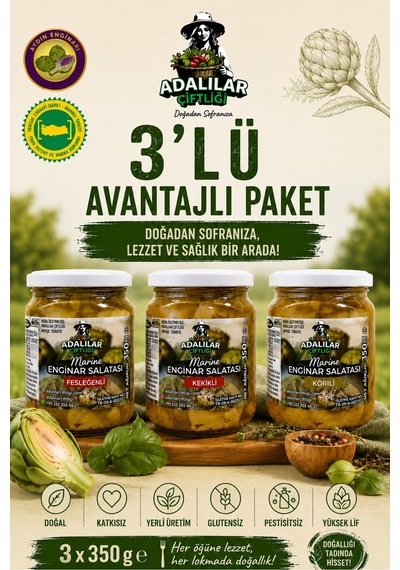 3 Lü Paket Enginar Salatası