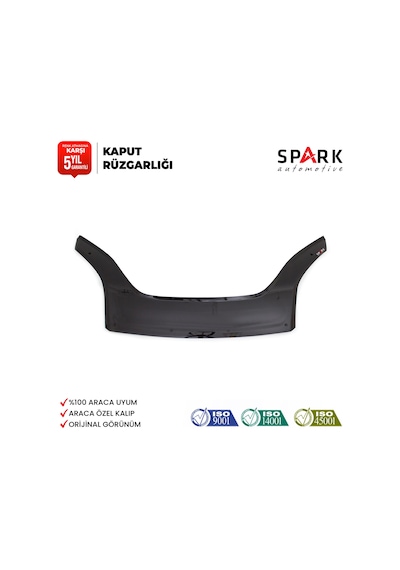 Citroren Nemo 2007-2016 Yılı Arası Uyumlu Kaput Rüzgarlığı 4mm