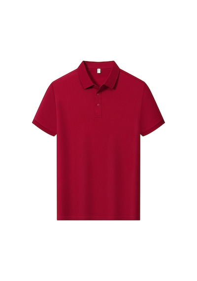 New Performance.arw98183.serintutan-antibakteriyel-yüksek Kalite.çıtçıtlı Polo T.shirt Kırmızı