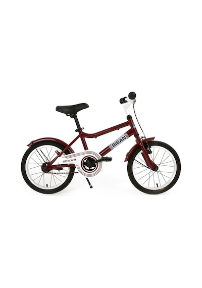 Bisan Tommy Erkek Çocuk Bisikleti 26cm V 16 Jant Bordo Bordo Bordo Bordo