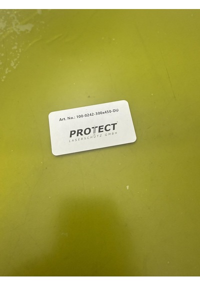 Protect Laserschutz 100-k0242-3 Lazer Koruma Penceresi 300x450mm