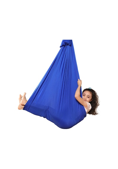 Bundera Yoga Swing Salıncak Çocuk Aktivite Gelişim Salıncağı Mavi